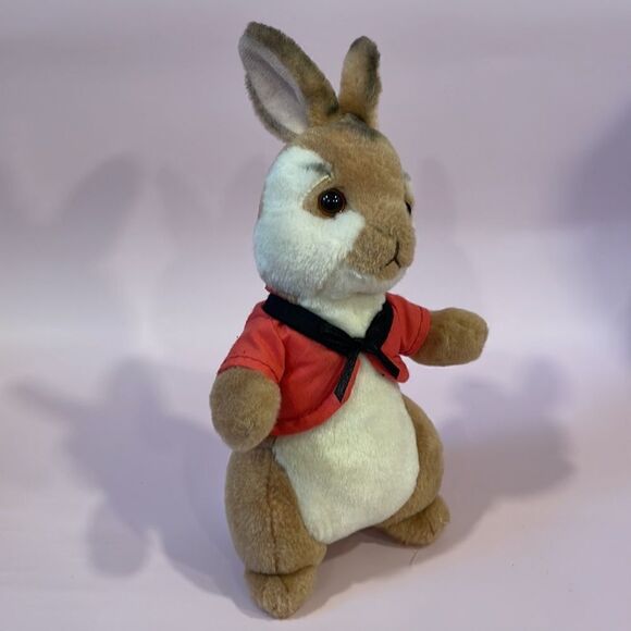 Ty Peter Rabbit Movie Flopsy the Bunny Rabbit Excellent Used Condition 8” tall - Picture 5 of 7